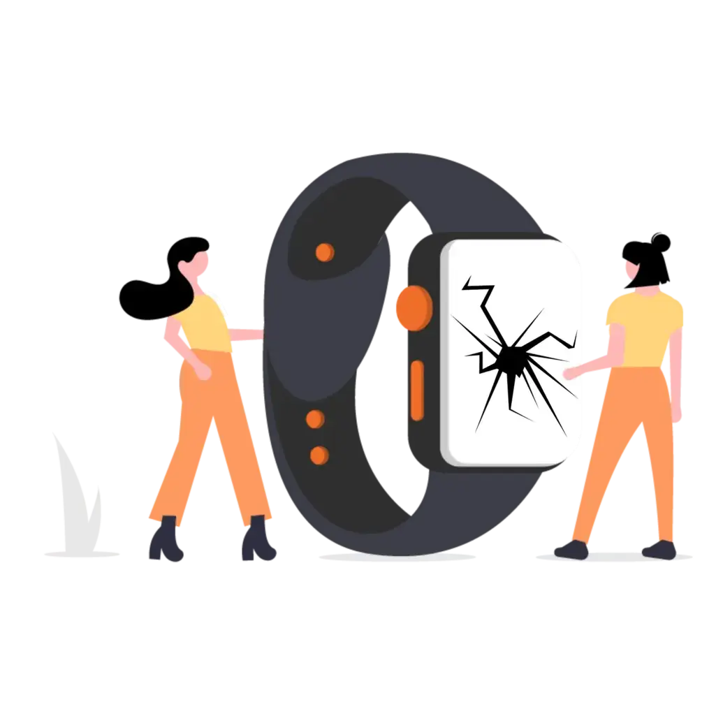 smartphone repairing vector